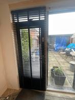 Zwarte jaloezie 50 mm, Huis en Inrichting, Stoffering | Gordijnen en Lamellen, Ophalen, Gebruikt, 200 cm of meer, Zwart