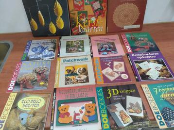 45 st. Diverse knutselboeken  beschikbaar voor biedingen