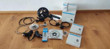 SHIMANO 105 2x12 complete groepset racefiets R7100 DISC beschikbaar voor biedingen