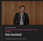 Peter Pannekoek 2X Ticket - Veenendaal, Twee personen, Februari