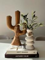 Mango houten kandelaar, Nieuw, Ophalen of Verzenden, Aa, Aa