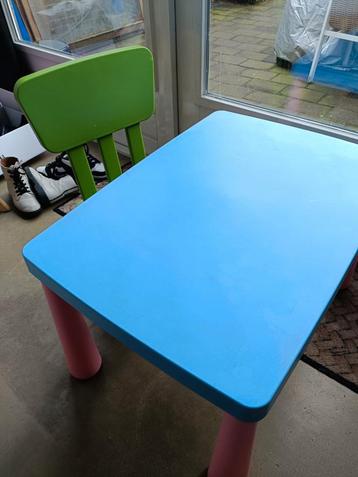 Ikea tafeltje en stoeltje