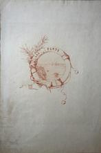 Louise Abbema droge naald "Les Ports", Antiek en Kunst, Kunst | Etsen en Gravures, Ophalen