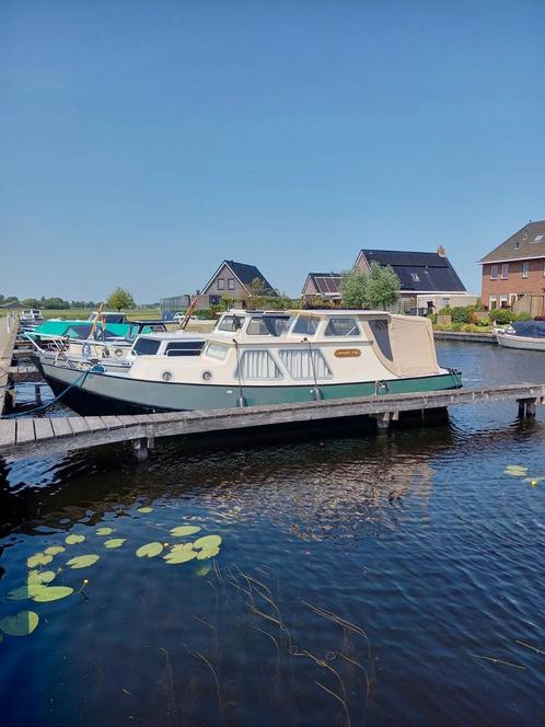 Huitema schouw motorboot kruiser, Watersport en Boten, Motorboten en Motorjachten, Zo goed als nieuw, Staal, 6 tot 9 meter, Diesel