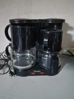 Dubbele Koffiezetapparaat - Bestron, Witgoed en Apparatuur, Koffiezetapparaten, Ophalen, Afneembaar waterreservoir, Gebruikt, 10 kopjes of meer