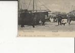 Scheveningen Bomschuiten o a Sch 316 met trekpaarden 1905, Verzamelen, Ophalen of Verzenden, Voor 1920, Gelopen, Zuid-Holland