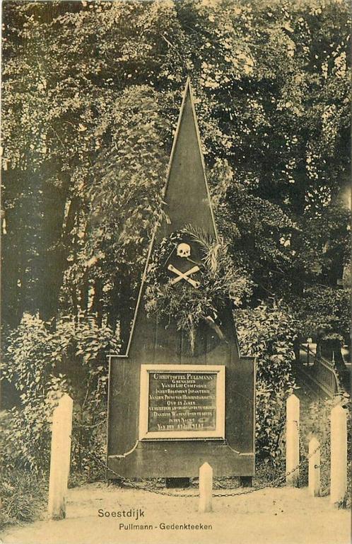 (701-096-011) Soestdijk Pullmann Gedenkteeken, Verzamelen, Ansichtkaarten | Nederland, Utrecht, Verzenden
