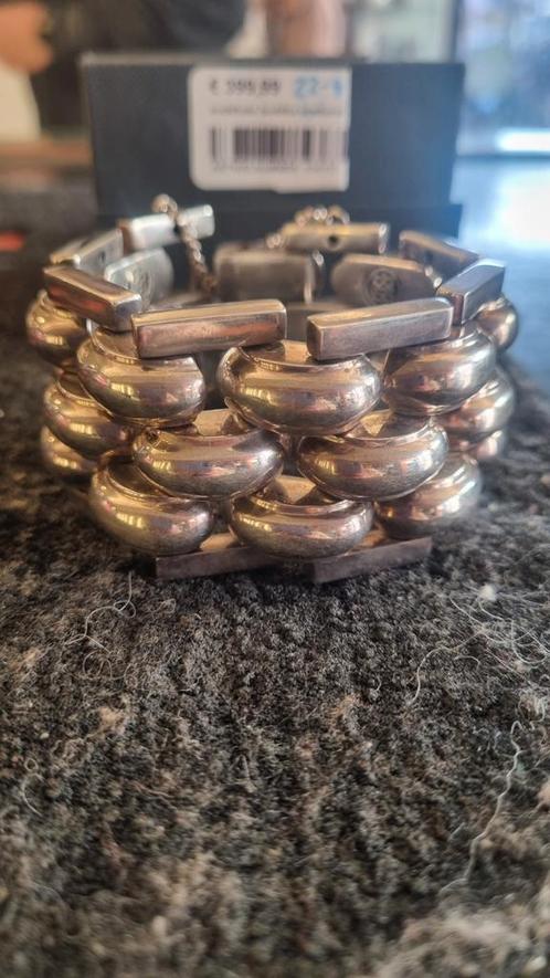 Buddha to buddha armband zilver, Sieraden, Tassen en Uiterlijk, Armbanden, Zo goed als nieuw, Zilver, Zilver, Ophalen of Verzenden