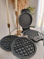 Wafelijzer kruidnotenmaker,pepernoten verwisselbare platen, Witgoed en Apparatuur, Wafelijzers, Ophalen, Uitneembare platen, Nieuw