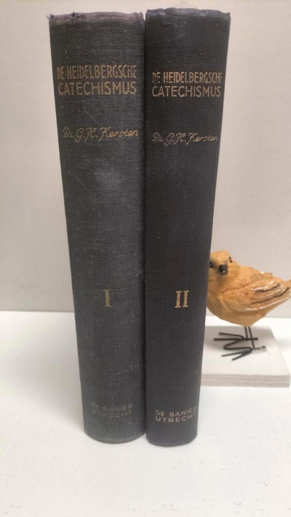Kersten, Ds. G.H.; De Heidelbergse Catechismus  2 delen, Boeken, Godsdienst en Theologie, Gelezen, Christendom | Protestants, Ophalen of Verzenden