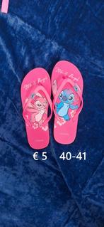 DISNEY STITCH 9  Teenslippers maat 40-41, Ophalen of Verzenden, Overige figuren, Zo goed als nieuw, Overige typen