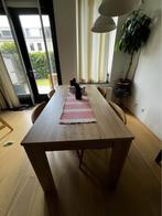 dinertafel 1,60 x 0,80, Huis en Inrichting, Tafels | Eettafels, Ophalen, Gebruikt, Eikenhout, 50 tot 100 cm
