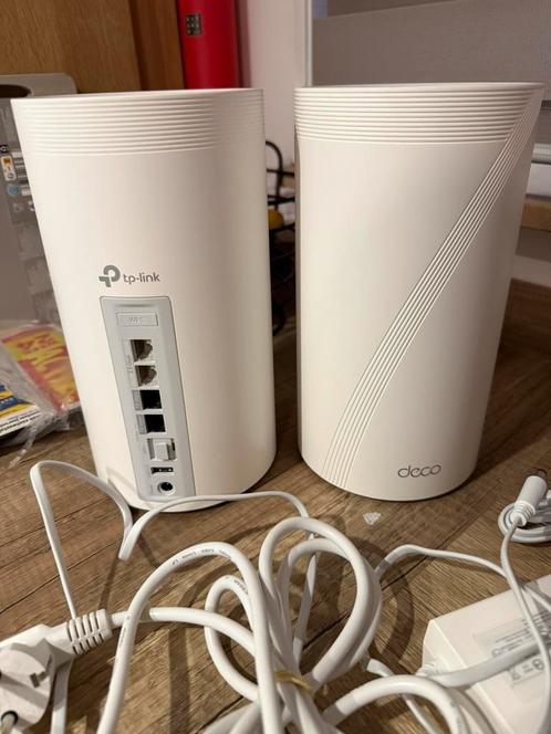 TP-Link Deco BE85 Wifi 7 Mesh 2-pack, Computers en Software, Routers en Modems, Zo goed als nieuw, Ophalen of Verzenden