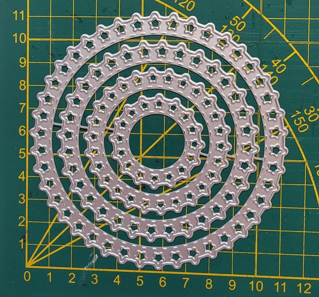 Snijmal  frame rond ster 4, Ophalen of Verzenden, Overige thema's, Pons of Mal