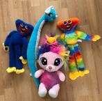 4 knuffels, waaronder 2x Huggy Wuggy., Kinderen en Baby's, Speelgoed | Knuffels en Pluche, Ophalen, Zo goed als nieuw, Overige typen