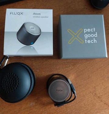 Fluqx Atom Draadloze Speaker - Compact & Krachtig! beschikbaar voor biedingen