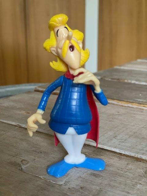Asterix en Obelix figuur. Assurancetourix poppetje., Complete serie of reeks, Ophalen, Zo goed als nieuw, Goscinny & Uderzo