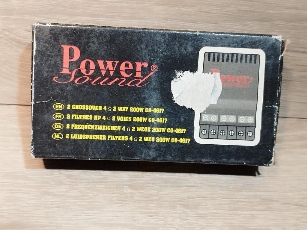 Power Sound 2-weg Crossover CO-4617, Ophalen of Verzenden, Nieuw, Universele onderdelen