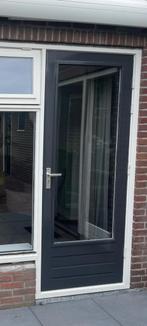 Hardhouten buitendeur, moet weg, Gebruikt, Deurkozijn, 150 tot 225 cm, Hout