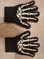 Halloween Handschoenen Kind 3 tot 5 jaar - Skelet Design, Ophalen of Verzenden, Maat 34 (XS) of kleiner, Handschoenen, Onbekend