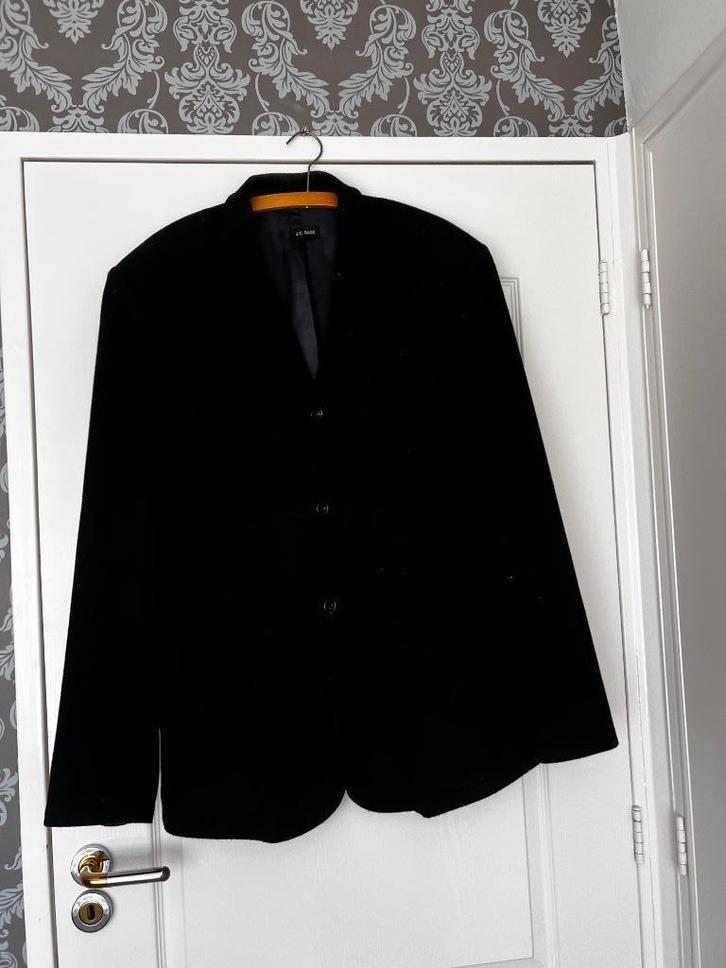 JC Rags wollen tussenjas zwart maat XXL, Kleding | Heren, Jassen | Winter, Zo goed als nieuw, Overige maten, Zwart, Ophalen of Verzenden