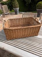 Rieten mand, Huis en Inrichting, Ophalen, Zo goed als nieuw, Rechthoekig, Riet