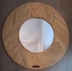 Bamboe spiegel Riviéra Maison, Rond, Nieuw, Ophalen of Verzenden, Minder dan 100 cm