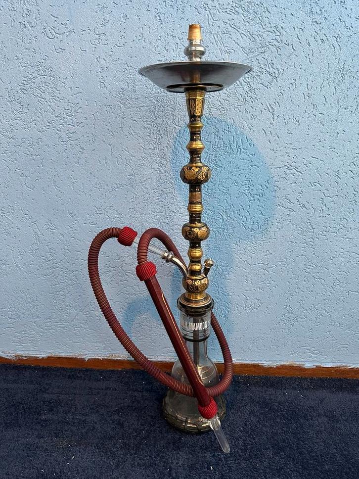 Khalil Mamoon Waterpijp Shisha, Verzamelen, Rookartikelen, Aanstekers en Luciferdoosjes, Gebruikt, (Water)pijp, Ophalen of Verzenden