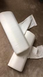 Ikea bed kussens wit / crème voor achterwand, Crème, Ophalen of Verzenden