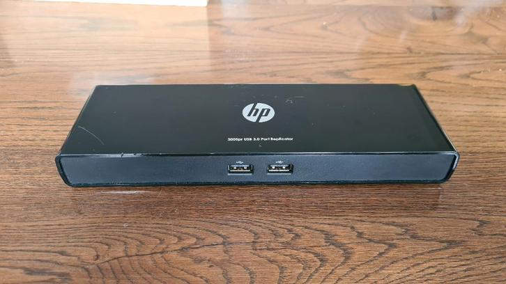 HP 3005PR USB 3.0 Port replicator, Computers en Software, Dockingstations, Gebruikt, Docking station, Laptop, Ophalen of Verzenden