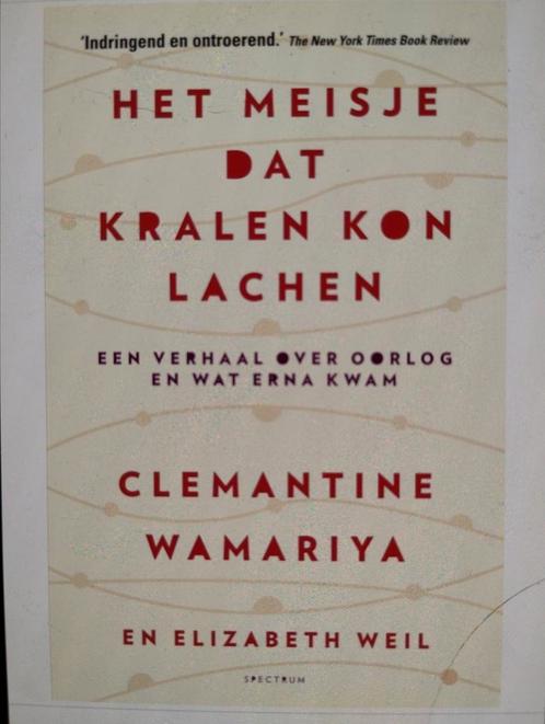 Clemantine Wamariya - Het meisje dat kralen kon lachen, Boeken, Overige Boeken, Zo goed als nieuw, Ophalen of Verzenden