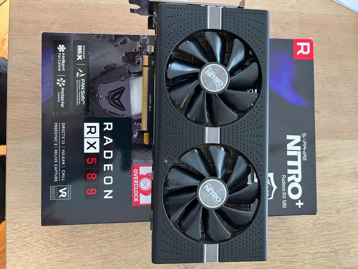 RX 580 8gb Mac pro, Computers en Software, Videokaarten, Zo goed als nieuw, PCI-Express 4.0, GDDR5, HDMI, DisplayPort, DVI, Ophalen