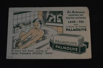 PALMOLIVE zeep. Reclame op vloeiblad. beschikbaar voor biedingen
