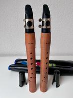 Thomann Chalumeau Maple 2x, Ophalen of Verzenden, Gebruikt, Hout, Met koffer