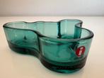 Iittala Fins Design Savoy Schaal Ocean Blue  10 x 10 cm, Huis en Inrichting, Ophalen of Verzenden, Zo goed als nieuw, Glas, Schaal