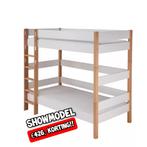Stapelbed 90x200 – Showmodel – Nu €369,- i.p.v. €795,-, Ophalen of Verzenden, Zo goed als nieuw, Stapelbed