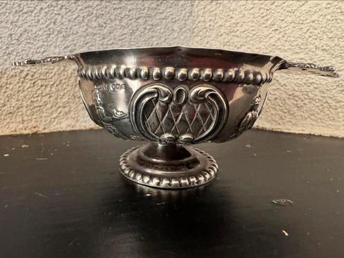 Zilveren brandewijn kom, Antiek en Kunst, Antiek | Goud en Zilver, Zilver, Ophalen of Verzenden