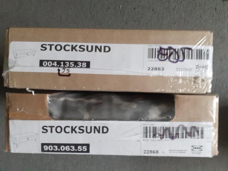 STOCKSUND nieuwe hoes voor OPBERGBANKJE /  BENCH ikea, Huis en Inrichting, Banken | Voetenbanken en Poefen, Nieuw, Minder dan 50 cm
