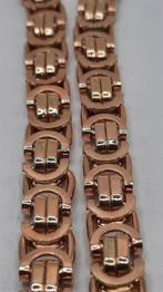 gouden platte koningsketting 14kt, Sieraden, Tassen en Uiterlijk, Kettingen, Www.bredajuwelier.nl, Nieuw, Ophalen of Verzenden