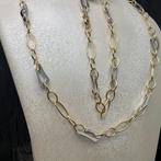 14k gouden ketting met armband set nieuw dames