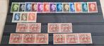 Postfris 474 - 489 en 356a tm d catw 231,00, Postzegels en Munten, Postzegels | Nederland, Ophalen of Verzenden