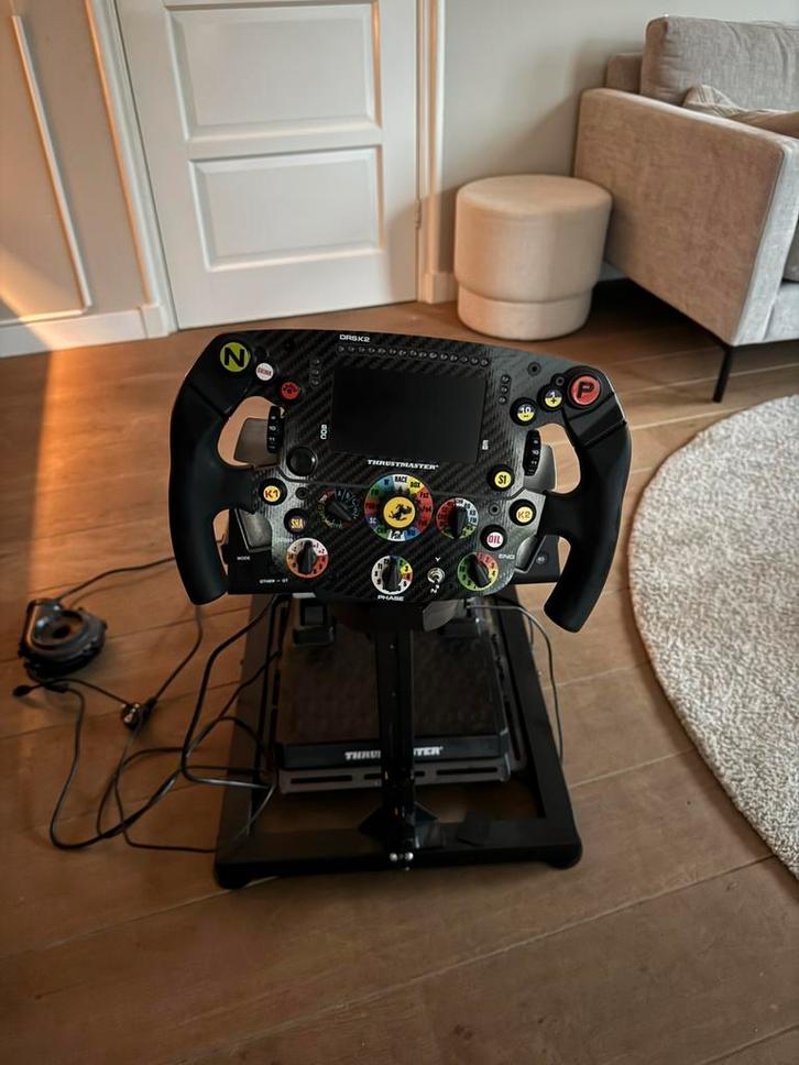 Thrustmaster Race Set, Ferrari SF1000, Computers en Software, Joysticks, Zo goed als nieuw, Ophalen