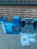 Ferrex Draagbare Compressor – Model CQB180-D2  - als nieuw!, 6 tot 10 bar, Ophalen of Verzenden, Zo goed als nieuw, Minder dan 200 liter/min