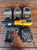 Rems perstang met 3 bekken, oplader, accu en afbraamset, Doe-het-zelf en Verbouw, Gereedschap | Handgereedschap, Ophalen of Verzenden