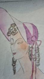 Art Deco Franse tekeningen uit 1936, Ophalen of Verzenden