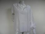 BY BAR blouse wit broderie kant maat S zga NIEUW, By bar, Wit, Ophalen of Verzenden, Zo goed als nieuw