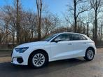 Audi A3 40 Tfsi e 204pk Phev S-tronic 2022 S-line interieur, Auto's, Zwart, 4 cilinders, 1535 kg, Leder en Stof