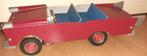 Antieke hout model auto handgemaakt cabriolet 48 cm lang, Antiek en Kunst, Antiek | Speelgoed, Ophalen of Verzenden