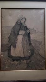 Tekening Johannes Akkeringa, Antiek en Kunst, Ophalen of Verzenden