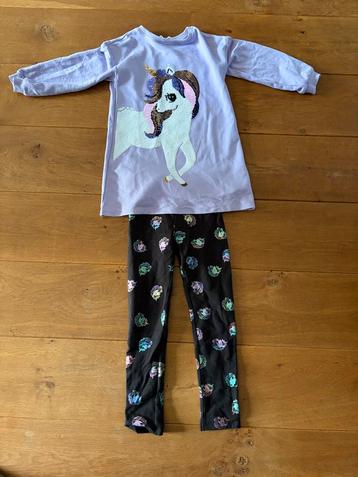 H&M unicorn set Jurk en Legging beschikbaar voor biedingen